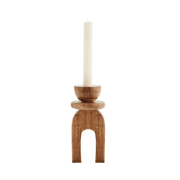 Kerzenhalter Holz Madam Stoltz groß